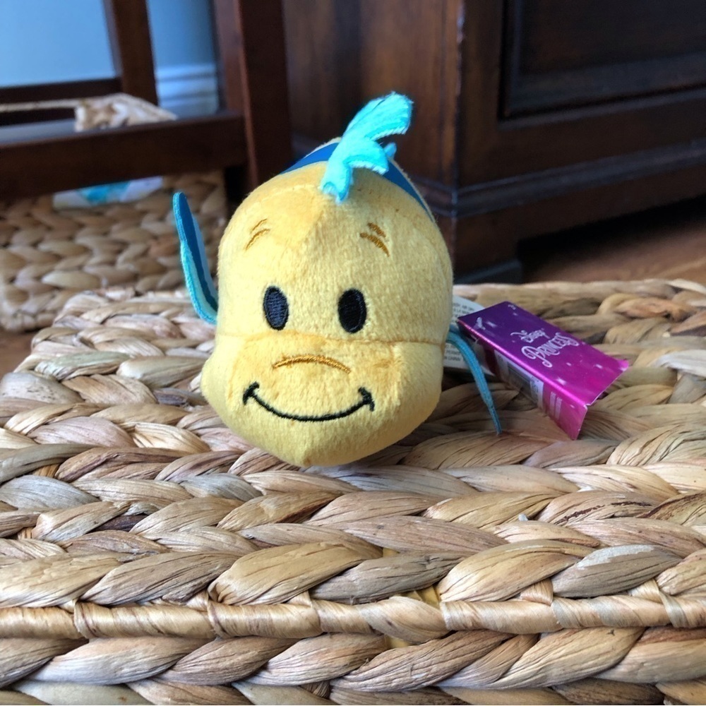 Disney Side Kick Mini Plush: The Little Mermaid Flounder